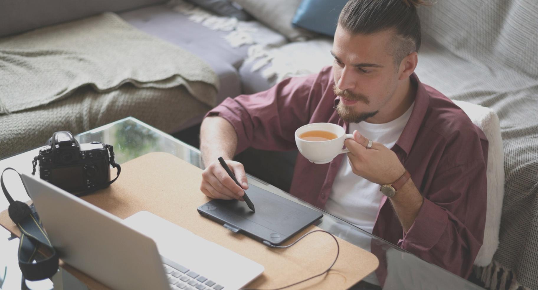 Financial planning workspace showing organized documents and strategic planning materials